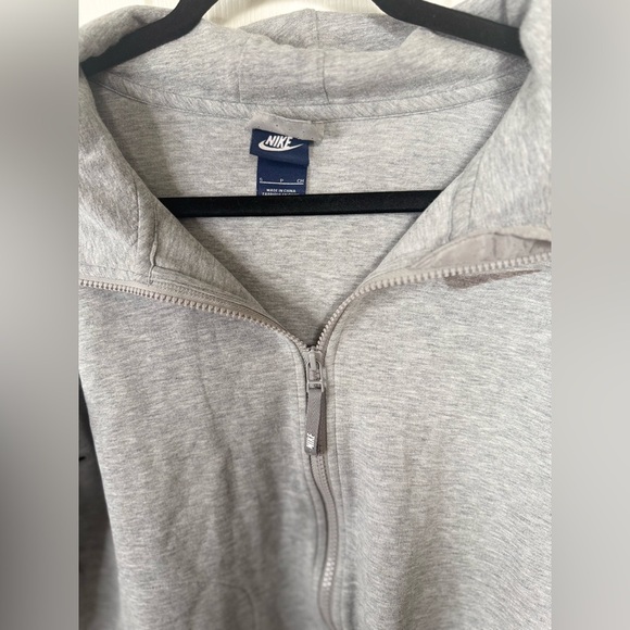 Nike Advance 15 Fleece Full-Zip Hoodie - Gray (Style 725720-064) - Size Small - Picture 4 of 7